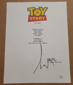 TIM ALLEN SIGNED AUTOGRAMM TOY STORY KOMPLETTES SKRIPT JSA PROOF - Bild 1 von 3