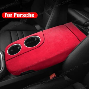 For Porsche Panamera 2017 2018 2019 2020 2021 2022 2023 Armrest Box Cover Trim - Picture 1 of 13