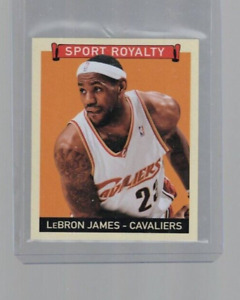 LEBRON JAMES #313 2007 Sport Royalty  GOUDEY VERY RARE WITH BLUE BACK