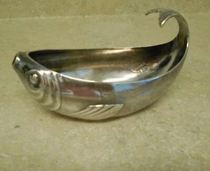 CHRISTOFLE GALLIA Fish Gravy Sauce Boat Silver plated - Picture 1 of 8