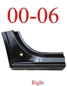 00 06 Tahoe Yukon Right Rear Dog Leg, Patch Panel, Chevy GMC New In Box 0860-122 - Imagen 1 de 6