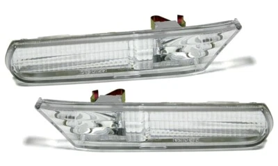 Seitenblinker Set für Porsche BOXTER 986 + 911 996 Blinker in Chrom Weiss - Bild 1 von 3