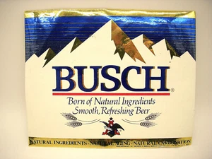 ⭐️ Vintage 1979 BUSCH Bier AUFKLEBER 8x6 Berge Schild Reklame ⭐️ - Bild 1 von 5