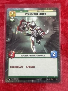 Hyperspace Star Wars Unlimited - Coruscant Guard - Twilight of the Republic #377 - Picture 1 of 7