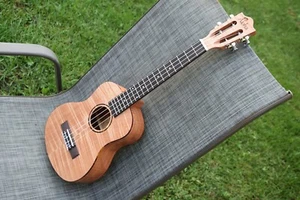 Ukulele Okoumé Wood, With/Without EQ Available in Many Sizes (Free Shipped USA) - Picture 1 of 30