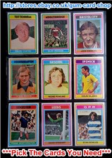 TOPPS 1976 FOOTBALL BLUE/GREY CARDS 183 TO 330 (G) *PLEASE SELECT CARDS*