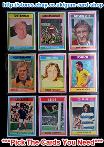 TOPPS 1976 FOOTBALL BLUE/GREY CARDS 183 TO 330 (G) *PLEASE SELECT CARDS* - Picture 1 of 12
