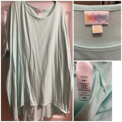 Camisetas de manga media LuLaRoe Irma Hi-Lo - Colores lisos - 2X y 3X Foto 1 de 2