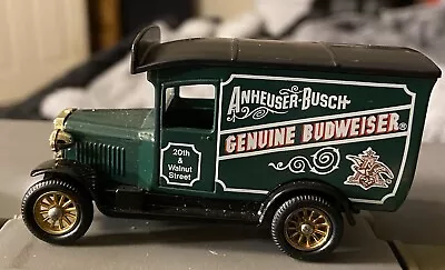 Vintage Lledo Days Gone DG21 Green Budweiser Anheuser Busch Beer Delivery Truck - Image 1 of 4