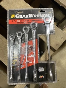 GearWrench 5pc Sae XL X-Beam Combo Wrench Set #95553 - Picture 1 of 2