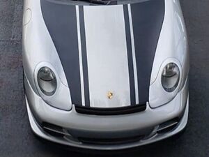 Fit For Porsche Boxster 996 986 911 Headlights Covers Eyelids Trims 1 Pair