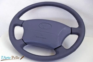 Coprivolante Toyota lan Cruiser dal 1996 al 2007 Vera pelle Grigia notte - Imagen 1 de 2