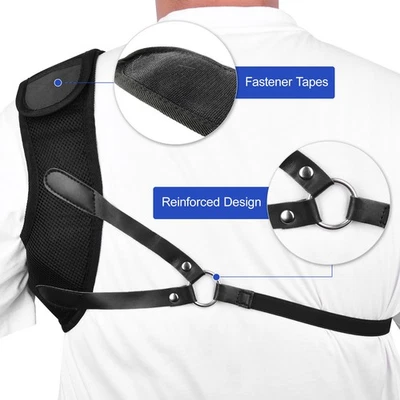 Archery Chest Guard Men Women Adjustable Mesh Chest Protector Archery VKJG VKLF - Image 1 of 4