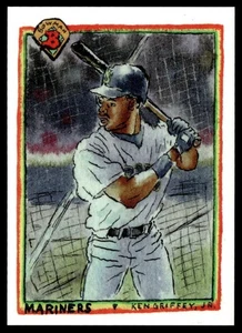 2025 Topps Shoebox Treasures 1990 Bowman Ken Griffey Jr. Seattle Mariners #B90-9 - Picture 1 of 2