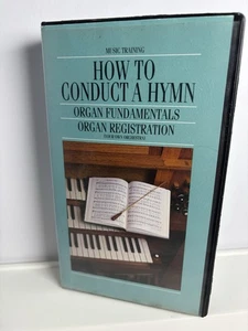 How to Conduct a Hymn Organ Fundamentals Registration VHS LDS Church 1987 Tested - Bild 1 von 4