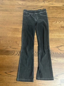 H&M Girls Black Flare Pull On Jeggings Pants Size 12 - Picture 1 of 3