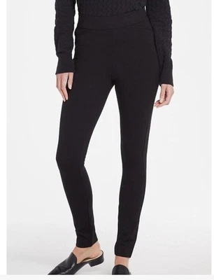 Pantalones Legging NYDJ Sculpt-Her Collection Pull-On Ponte Tejido Negro Talla L Foto 1 de 4