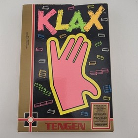Klax - Box Only - Nintendo Nes - Authentic (No Game - No Manual)