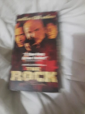 The Rock Sean Connery Laserdisc Nicolas Cage Ed Harris Widescreen VHS Movie - Image 1 of 4