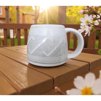 Taza Geométrica Gris Cofre del Tesoro Suroeste Las Cruces Nº 5 Nuevo México 1998 Foto 1 de 4