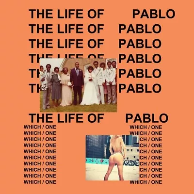 Kanye West - The Life Of Pablo CD 2016 Hip-Hop/Rap (Final Mix)
