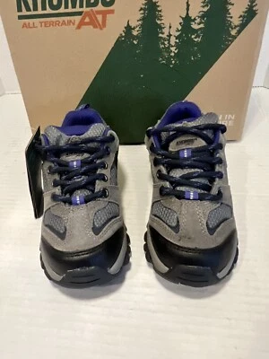 Khombu Solitude Outdoor Hiking Shoes Little Kids’ SZ 11 All Terrain Purple Grey - Image 1 of 4
