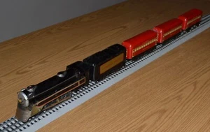 MARX PreWar 494 0-4-0 Steam Locomotive & Red Passenger Train Montclair - VIDEO - Picture 1 of 16
