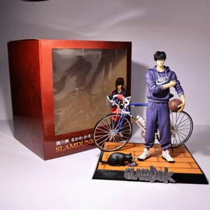 Anime SLAM DUNK Rukawa Kaede 28cm GK Figurine Figure Model Statue Toy Ornament - Picture 1 of 18