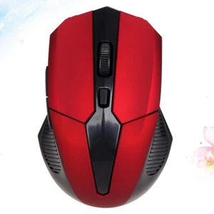 Wireless Mouse Foldeble Computer Mouse for Home Festival Gift (Red) Laptop Mouse - Afbeelding 1 van 11