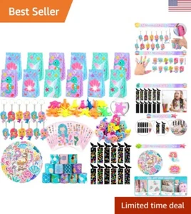 Mermaid Party Favors, 134Pcs Mermaid Birthday Party Supplies - Mermaid Bags, ... - Picture 1 of 10