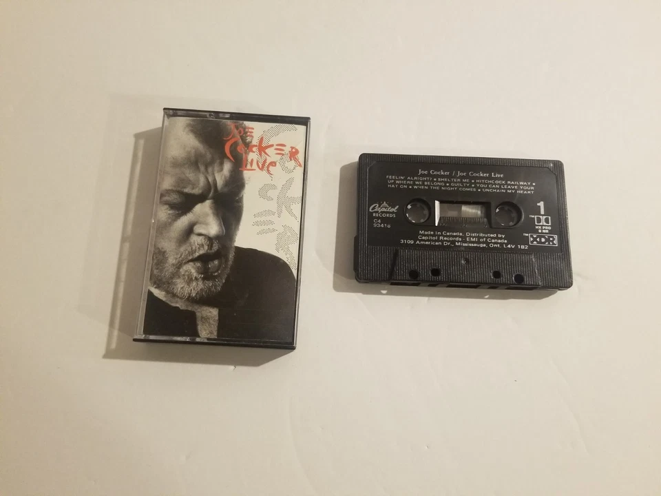 Joe Cocker - Joe Cocker Live - Cassette Tape - Image 1 of 1