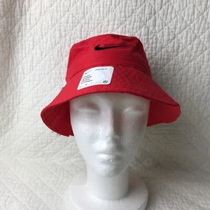 Nike UV UPF 40+ Bucket Hat Little kid’s SZ 4-7 University Red 8A2682-U10 NWT - Picture 1 of 7