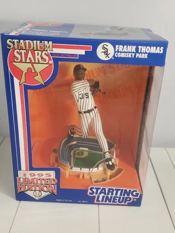 1995 STARTING LINEUP STADIUM STARS FRANK THOMAS WHITE SOX COMISKEY PARK Exc Cond Cover