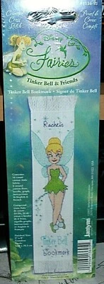 NEW Janlynn Bookmark Cross Stitch Kit ~ Disney Fairies ~ TINKER BELL #1136-95 - Image 1 of 2