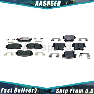 Pastillas de freno delanteras traseras para Dodge Charger 2013 2012 2011 2010 2009 2008 2007 Foto 1 de 3