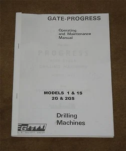 Máquinas de perforación Gate Progress manual - Imagen 1 de 1