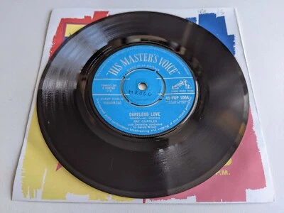 Ray Charles - Careless Love / You Don't Know Me - HMV - Vinyl 7" 45 RPM - Image 1 of 4