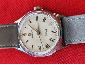 Rare Vintage MILUS 31.5mm 17 jewels Manual Wind Mens Watch _3753 - Picture 1 of 14