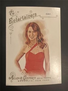 2014 Topps Allen & Ginter #119 Felicia Day Actress