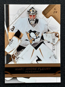 MARC-ANDRE FLEURY 2008-09 SP GAME USED GOLD 08-09 NO 84 #027/100        29287