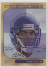 1999 Topps Stadium Club Chrome Eyes of the Game Randy Moss #SCCE26 HOF