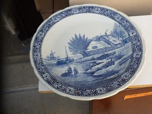 Sammlerstück GROSSER 15-16" Teller Boch Holland Sammelteller - Bild 1 von 6