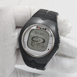 POLAR F11 SPORT FITNESS QUARTZ DIGITAL WATCH HEART RATE MONITOR NEW BATTERY - Imagen 1 de 9