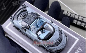 MJ 1/64 Ferrari SF90 F9XX Mansory Car Model Alloy Diecast Ornaments Kids Gifts - Picture 1 of 28