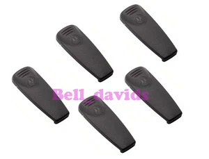 5 pcs MOTOROLA RDX BELT CLIP RDU2020 RDU4160D RDV2020 CP110 RDV4100 RDV5100 - Picture 1 of 2