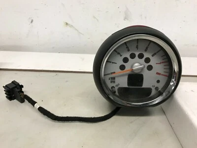 Mini Cooper ONE R56 R57 R59 Tachometer Gauge Revolution Counter Chrome 9153407 - Image 1 of 4