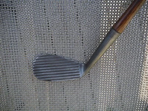 Antique Wood Shaft MacGregor R1 Deep Groove Bakspin Mashie Niblick D8 SW - Picture 1 of 18