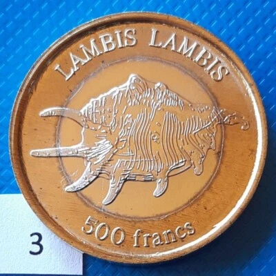 Wallis et Futuna 500 Francs 2011 Muschel Muschel Spinne Muschel Lambis Lambis - Bild 1 von 4