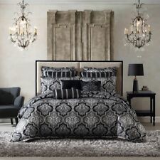 Davinci Chamonix Silver Duvet Doona Quilt Cover Set King Bed Size