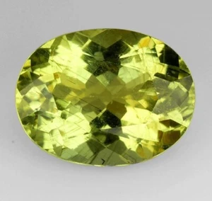 Apatite 7.59 Cts Un Heated Natural Yellowish Green Apatite Gemstone - Picture 1 of 1